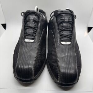 Nike Tiger Woods Collection Golf Shoes‎ Black Leather Size US 9.5 Mens Vintage